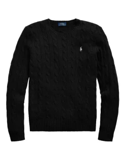Outlet π Polo Ralph Lauren Cable Wool Crewneck Sweater In Black π 7 Outlet π Polo Ralph Lauren Cable Wool Crewneck Sweater In Black π -Jumpsuits Store unnamed file 311