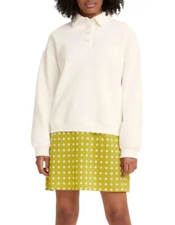 Brand new π Levi's Stevie Sweatshirt Sugar Swizzle White π