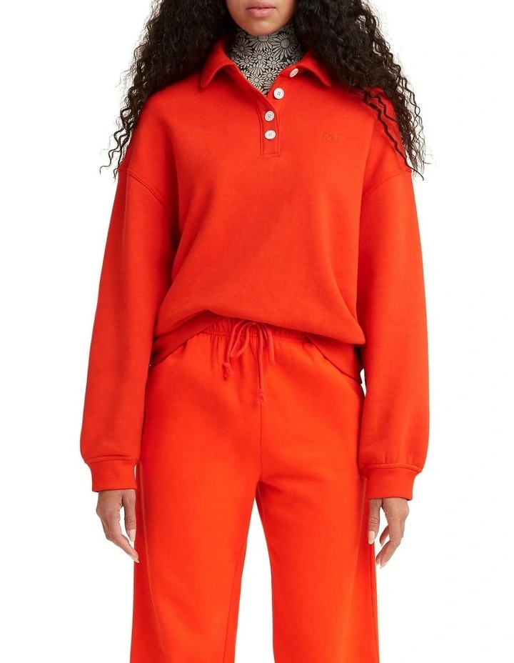 Top 10 β¨ Levi's Stevie Sweatshirt Enamel Orange π― 1 Top 10 β¨ Levi's Stevie Sweatshirt Enamel Orange π―