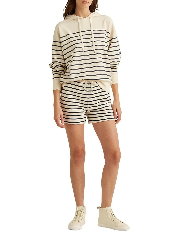 Coupon π― Lauren Ralph Lauren Striped French Terry Hoodie In Cream β 3 Coupon π― Lauren Ralph Lauren Striped French Terry Hoodie In Cream β - Image 3