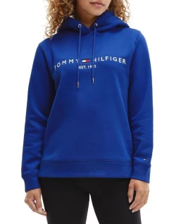 Hot Sale 😀 Tommy Hilfiger Regular Hilfiger Hoodie In Blue 🛒