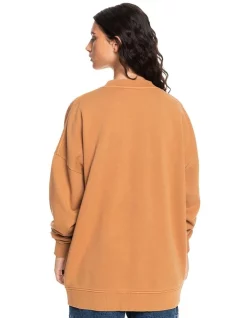 Outlet ⌛ Quiksilver No Limites Sweatshirt Chipmunk Orange 😉 -Jumpsuits Store unnamed file 353