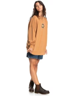 Outlet ⌛ Quiksilver No Limites Sweatshirt Chipmunk Orange 😉 -Jumpsuits Store unnamed file 355