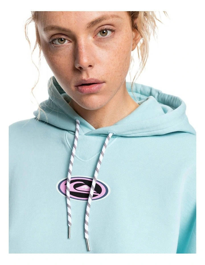 Discount β Quiksilver Organic Oversized Hoodie Baby Blue π 4 Discount β Quiksilver Organic Oversized Hoodie Baby Blue π - Image 4