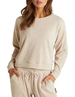 Brand new ๐ Rockwear Milos Lounge Crew In Sand ๐งจ