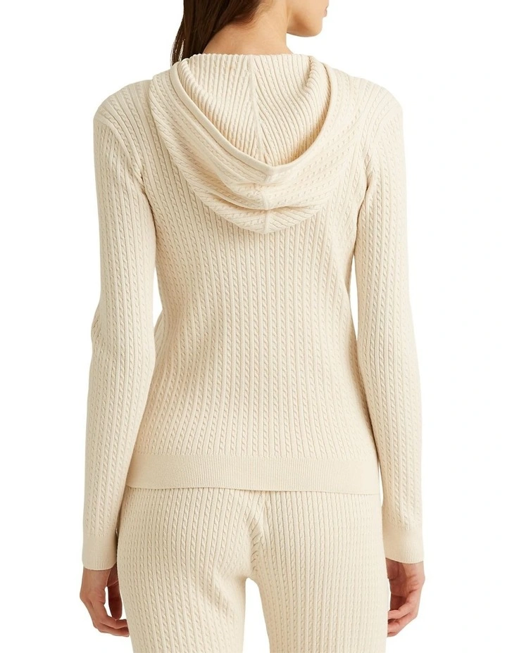 Cheap β Lauren Ralph Lauren Cable-Knit Full-Zip Hoodie In Cream π€© 2 Cheap β Lauren Ralph Lauren Cable-Knit Full-Zip Hoodie In Cream π€© - Image 2