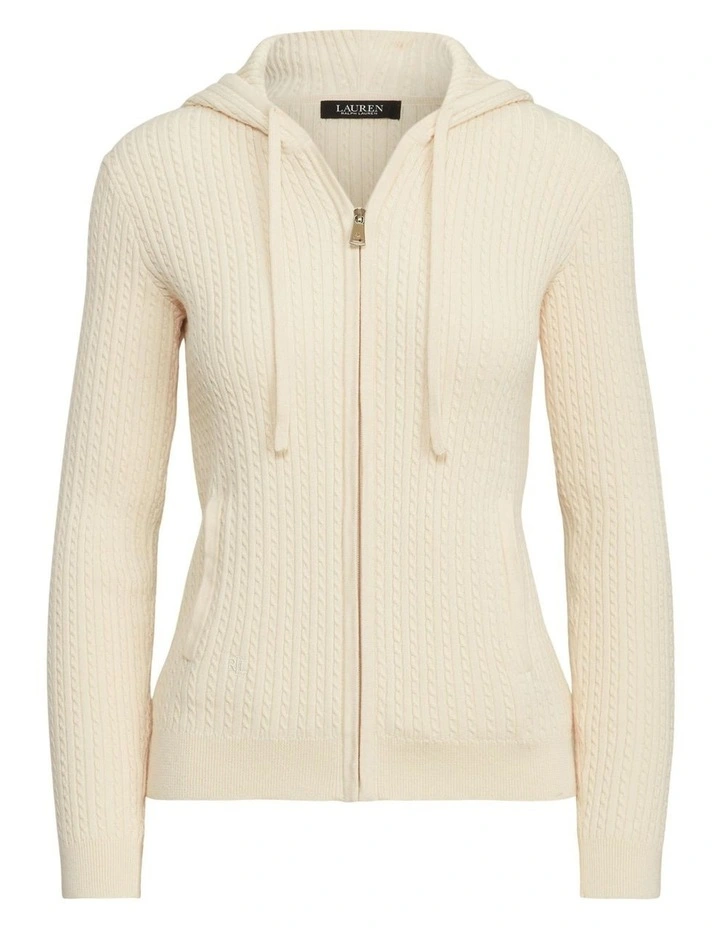 Cheap β Lauren Ralph Lauren Cable-Knit Full-Zip Hoodie In Cream π€© 4 Cheap β Lauren Ralph Lauren Cable-Knit Full-Zip Hoodie In Cream π€© - Image 4