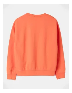 Hot Sale 🤩 Levi's Standard Crew Neck Sweatshirt In Orange ⌛ -Jumpsuits Store unnamed file 400