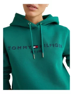 Wholesale 😉 Tommy Hilfiger Regular Hilfiger Hoodie In Emerald Green ⌛ -Jumpsuits Store unnamed file 452