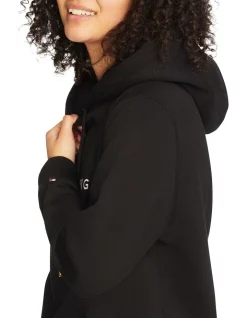 Buy 🔥 Tommy Hilfiger Heritage Hilfiger Hoodie In Black 🔔 -Jumpsuits Store unnamed file 464