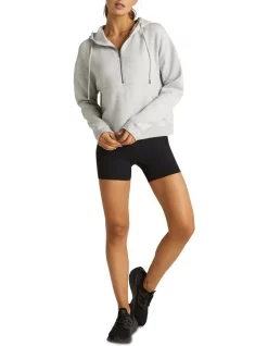 Buy 👍 Rockwear Slouchy Half Zip Hoodie In Grey 😀 -Jumpsuits Store unnamed file 504