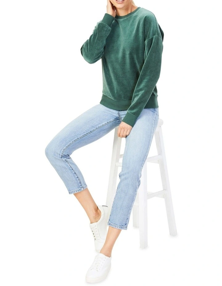 Cheapest π French Connection Velour Sweat Top β 2 Cheapest π French Connection Velour Sweat Top β - Image 2