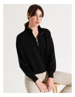 Discount 😍 ONLY Essa Life Long Sleeve Sweater Black ⭐