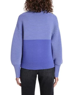 Discount ✔️ Marcs What You Merino To Me Knit Cornflower 😍 -Jumpsuits Store unnamed file 540