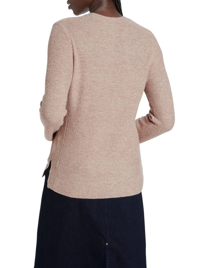 Best Sale π₯ David Lawrence Moss Stitch Knit Camel π 3 Best Sale π₯ David Lawrence Moss Stitch Knit Camel π - Image 3