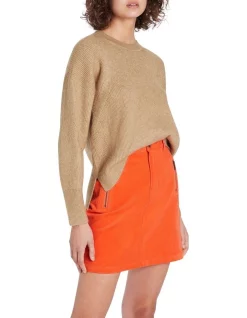 Cheap 🛒 Marcs ☀️ Summer Nights Knit Jumper In Camel ⭐