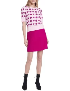 Wholesale 🤩 Marcs Groovy Flower Knit Lilac 😉