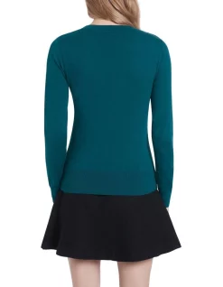 New ⌛ Marcs Delilah Knit Top Bottle Melange 🎉 -Jumpsuits Store unnamed file 622