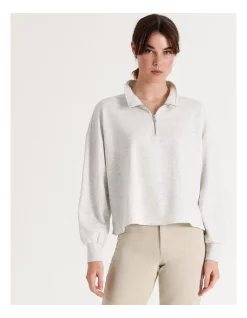 New 🧨 ONLY Essa Life Long Sleeve Sweater Light Grey Melange 🔥 -Jumpsuits Store unnamed file 64