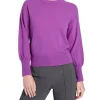 Wholesale ⌛ David Lawrence Elsbeth Bell Sleeve Knit In Purple 🌟