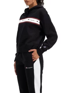 Hot Sale 🤩 Champion Sporty Hoodie In Black 🛒 -Jumpsuits Store unnamed file 7