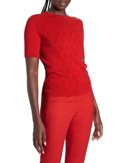 Cheapest π David Lawrence Henrietta CSC Knit Chilli π