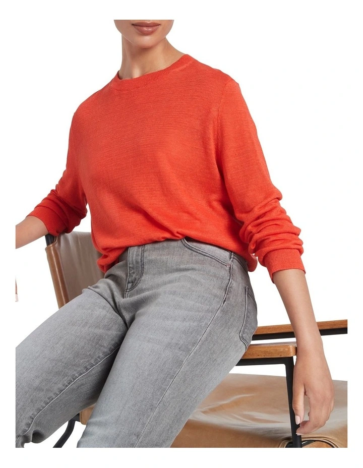 Deals π― David Lawrence Aubrie Linen Knit Papaya π 4 Deals π― David Lawrence Aubrie Linen Knit Papaya π - Image 4
