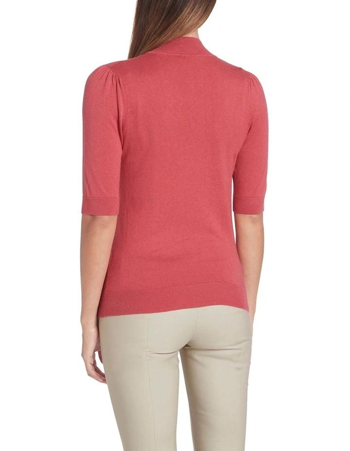 New 𧨠David Lawrence Verity Csc Knit Top Rosewood π 3 New 𧨠David Lawrence Verity Csc Knit Top Rosewood π - Image 3