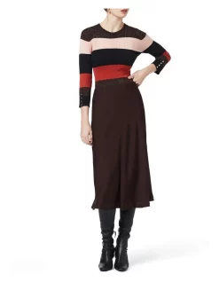 Promo π₯ David Lawrence Stripe Long Sleeve Rib Jumper π