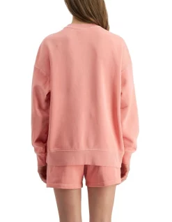 Deals 🔥 Bonds Originals Oversized Pullover Jumper In Coral 🔔 -Jumpsuits Store unnamed file 75