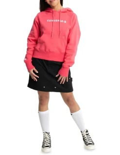 Cheap 💯 Converse Woodmark Fleece Pullover Hoodie In Strawberry Red 🤩 -Jumpsuits Store unnamed file 79