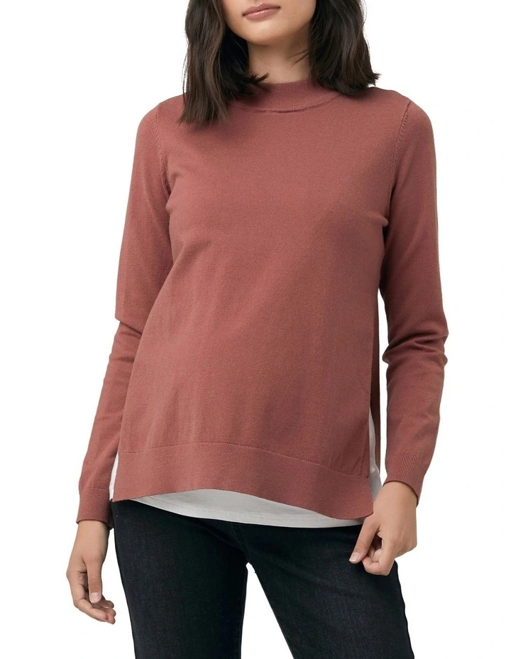 Deals π― Ripe Morgan Side Split Nursing Knit Blush π 1 Deals π― Ripe Morgan Side Split Nursing Knit Blush π