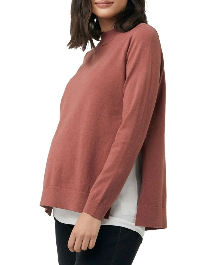 Deals π― Ripe Morgan Side Split Nursing Knit Blush π 2 Deals π― Ripe Morgan Side Split Nursing Knit Blush π - Image 2