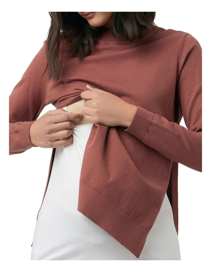 Deals π― Ripe Morgan Side Split Nursing Knit Blush π 4 Deals π― Ripe Morgan Side Split Nursing Knit Blush π - Image 4