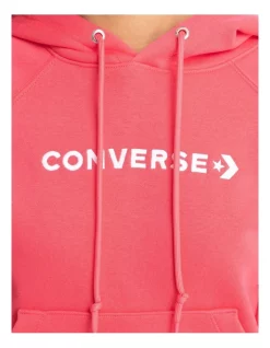 Cheap 💯 Converse Woodmark Fleece Pullover Hoodie In Strawberry Red 🤩 -Jumpsuits Store unnamed file 81