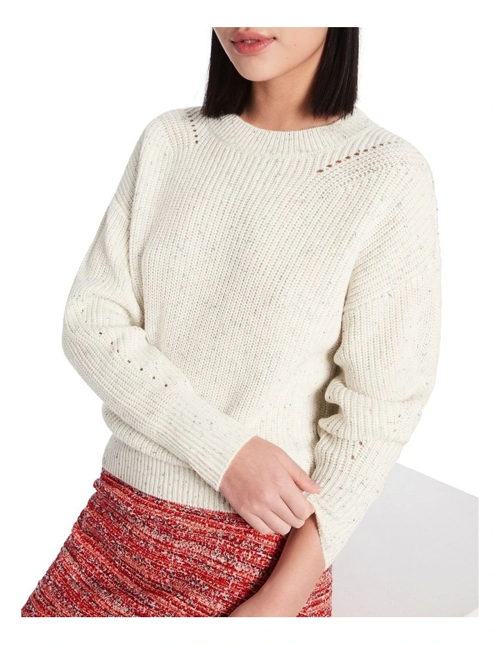 Hot Sale π Marcs Say Something Speckle Knit In Ivory π 4 Hot Sale π Marcs Say Something Speckle Knit In Ivory π - Image 4