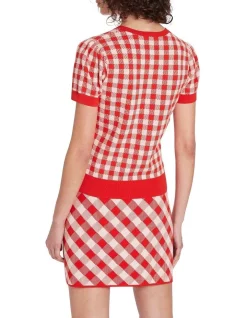 Best Pirce ❤️ Marcs Red Over 👠 Heels Knit In Multi 😀 -Jumpsuits Store unnamed file 827