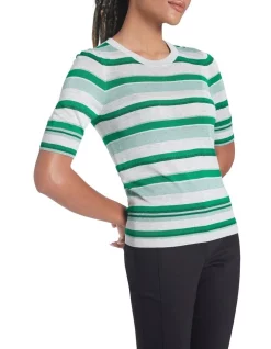 Top 10 ⭐ Marcs Beca Stripe Knit Green Multi 🎉