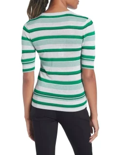 Top 10 ⭐ Marcs Beca Stripe Knit Green Multi 🎉 -Jumpsuits Store unnamed file 855