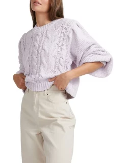 Coupon ⌛ Billabong Bluesday Chenille Crew Sweater Orchid 👏 -Jumpsuits Store unnamed file 868