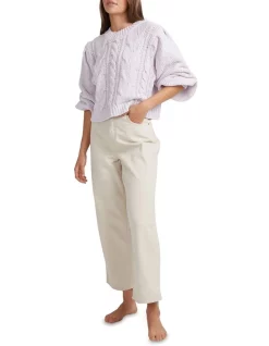 Coupon ⌛ Billabong Bluesday Chenille Crew Sweater Orchid 👏 -Jumpsuits Store unnamed file 869