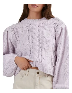 Coupon ⌛ Billabong Bluesday Chenille Crew Sweater Orchid 👏 -Jumpsuits Store unnamed file 870