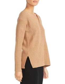 Cheap ❤️ Staple The Label Aubrey V-Neck Jumper Caramel 🤩 -Jumpsuits Store unnamed file 878