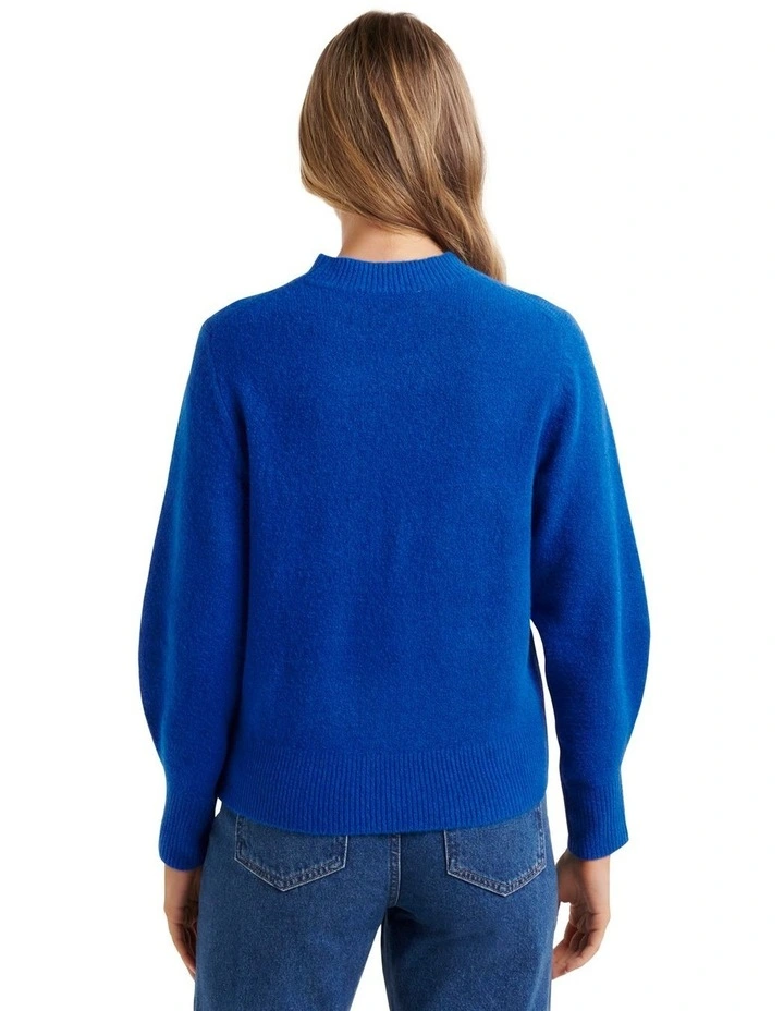 Outlet β€οΈ Forever New Issy Brushed Knit Jumper In Blue π 2 Outlet β€οΈ Forever New Issy Brushed Knit Jumper In Blue π - Image 2