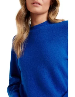Outlet β€οΈ Forever New Issy Brushed Knit Jumper In Blue π 8 Outlet β€οΈ Forever New Issy Brushed Knit Jumper In Blue π -Jumpsuits Store unnamed file 891