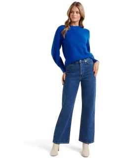 Outlet β€οΈ Forever New Issy Brushed Knit Jumper In Blue π 9 Outlet β€οΈ Forever New Issy Brushed Knit Jumper In Blue π -Jumpsuits Store unnamed file 892