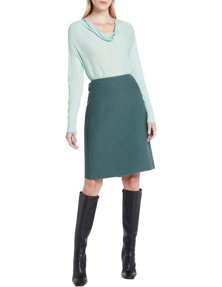 Outlet π₯° David Lawrence Rachel Cowl Neck Knit Top Sea Mist π 2 Outlet π₯° David Lawrence Rachel Cowl Neck Knit Top Sea Mist π - Image 2