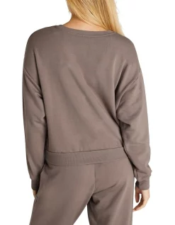 Discount 🛒 Rockwear Neu Wave Embroidered Crew In Brown 👏 -Jumpsuits Store unnamed file 91