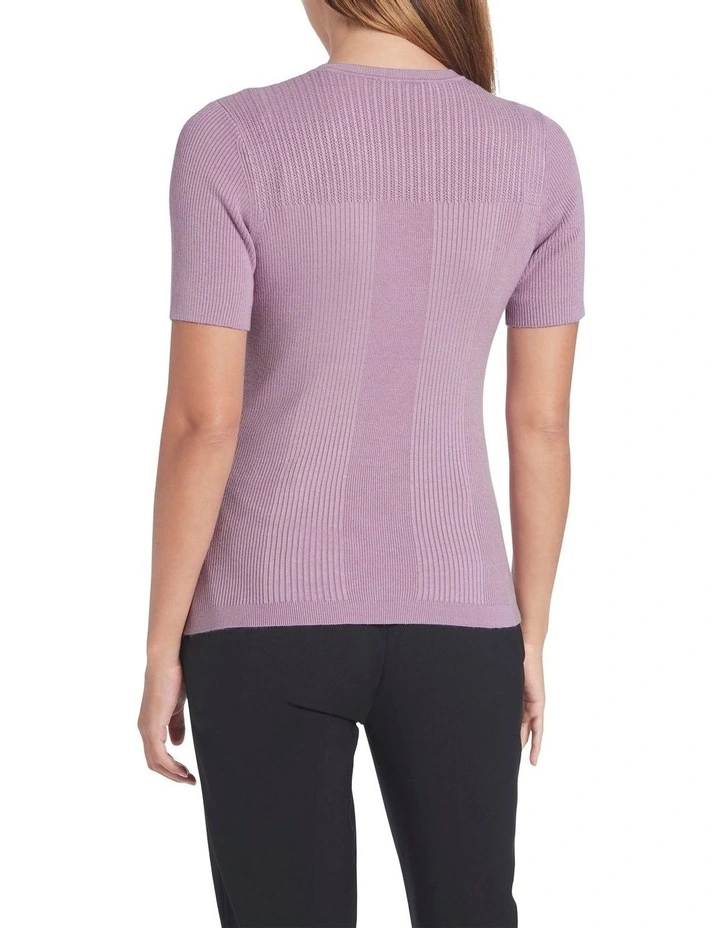 Buy π David Lawrence Dawn Rib Knit Lavender π 3 Buy π David Lawrence Dawn Rib Knit Lavender π - Image 3