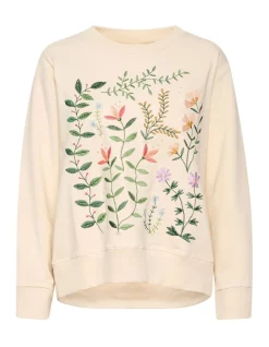 Buy 😉 Part Two Nennapw Sweatshirt Whitecap Gray 👏 -Jumpsuits Store unnamed file 95